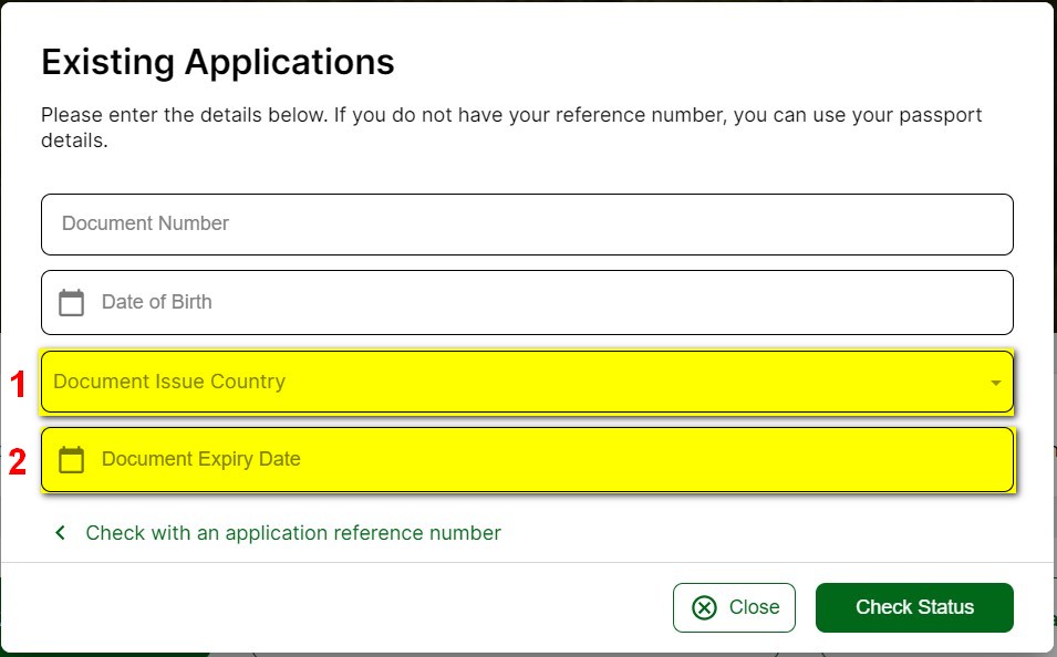 Kenya e-Visa Status Check