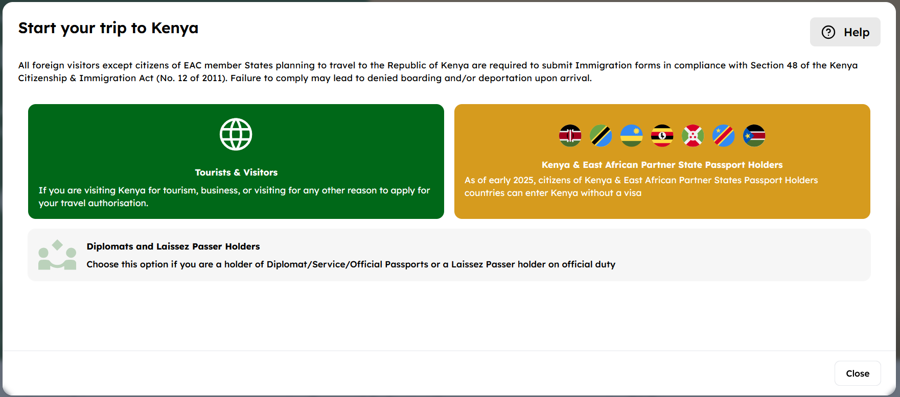 Kenya Visa for Swedish Citizens